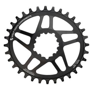 Wolftooth 5-Spoke Spiderless XX1 elliptical/oval Kettenblätter 1x10 1x11 1x12 speed SRAM Boost