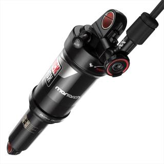 RockShox Monarch XX;184x44mm (7.25x1.75"), schwarz, 430 LF;Tune: mid-mid (Zugstufe-Druckstufe)