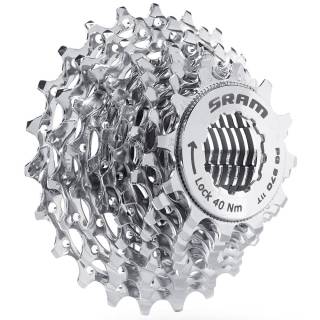 SRAM Kassette PG-970 MTB;11-34 Zähne, 9-fach, satin verchromt;11-12-15-17-20-23-26-30-34 Zähne