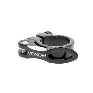 Voxom Sattelklemme Sak2 schwarz, 34,9mm, inkl. Schnellspanner