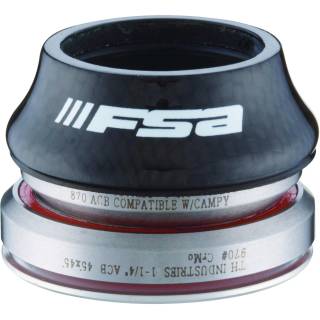 STEUERSATZ FSA ORBIT C-33 NO44 CARBONK 15MM, 1 1/4-1 1/8