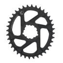 SRAM Kettenblatt X-Sync Eagle oval;34T, Direct Mount, Aluminium, schwarz;12-fach, 3mm Offset, Boost