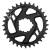 SRAM Kettenblatt X-Sync Eagle CF;30T, Direct Mount, kaltgeschm. Alu.,;schwarz, 12-fach, 3mm Offset