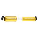 Lezyne Minipumpe CNC Pressure Drive;Medium, gold-glänzend;120PSI, 21,6cm