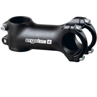 Ergotec Vorbau Crab 2 Ø 28,6/31,8 mm, 70 mm Level 4, Ahead, 7° schwarz