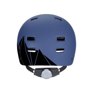 BBB Helm Billy S matt blau/orange