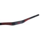 Sixpack VERTIC785 x Ø35 RISE:20 CARBON [HANDLEBAR] BLACK/RED