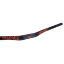 Sixpack VERTIC785 x Ø31.8 RISE:20 CARBON [HANDLEBAR] BLACK/ORANGE