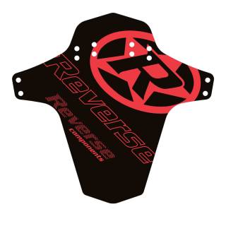 REVERSE Mudfender - Reverse Logo (Schwarz/Rot)