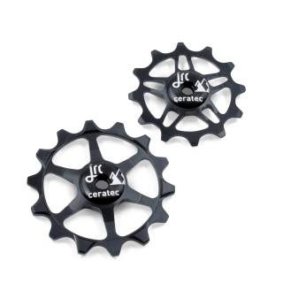 14/12T Ceramic Jockey Wheels for SRAM Eagle BLK