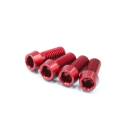 Bottle Cage Bolts *4pcs RED