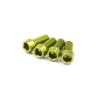 JRC Bottle Cage Bolts *4pcs Acid Green