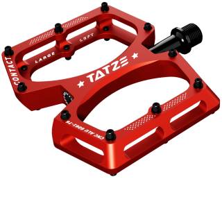 Tatze Pedal CONTACT CNC small Plattform, 10 Pin´s rot