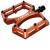 Tatze Pedal CONTACT CNC junior Plattform, 10 Pin´s orange