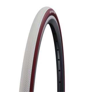 Reifen Schwalbe 25-622 Dunk King 700x25C - 28 HS612 weiss/bordeaux faltbar