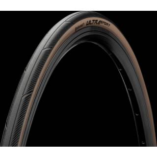 Reifen Conti 28-622 Ultra Sport III 700x28C - 28 schwarz/braun Performance faltbar