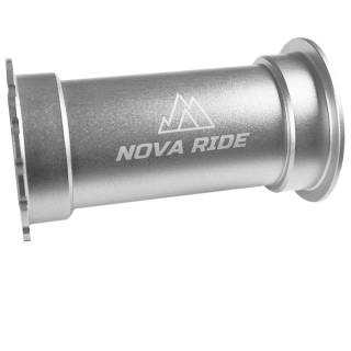 Nova Ride Innenlagerschalen BB86 24 mm Shimano silber