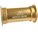 Nova Ride Innenlagerschalen BB86 24 mm Shimano gold