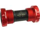 Nova Ride Innenlagerschalen BSA 24 mm Shimano rot