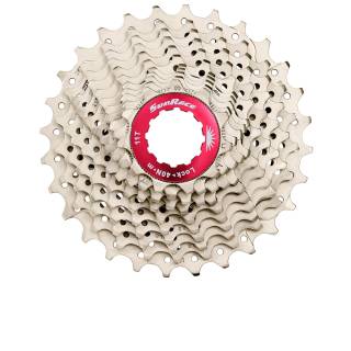 SunRace CSRX1 11s Kassette 11-36t Road Sram/Shim metallic