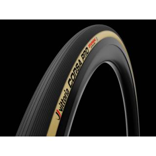 Reifen Vittoria 30-622 Corsa Pro TLR 700x30C - 28 schwarz/beige TLR 2C GRAPHENE2.0 faltbar