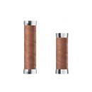 Brooks Slender Leather Grips - lang/kurz - dark tan