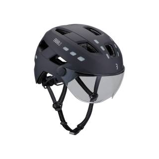 BBB Helme District Led  faceshield ML 54-60 mat schwarz