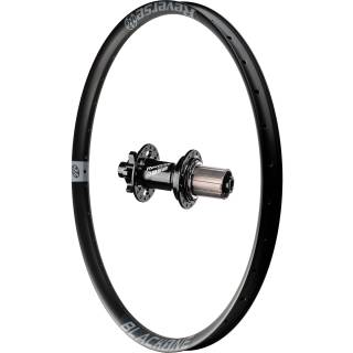 Reverse Black One Hinterrad, 135x12+10mm Base Nabe Shimano HG Freilauf, 26" Grau