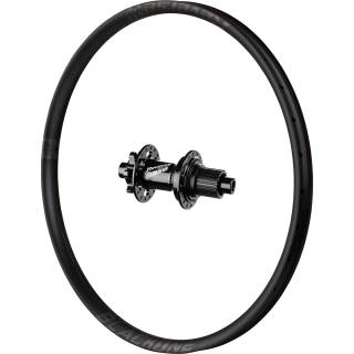 Reverse Black One Hinterrad, 135x12+10mm Base Nabe Shimano Microspline Freilauf, 27,5" Stealth