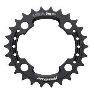 Kettenblatt Race SL 2x10 80mm 26T scha. (Schwarz)