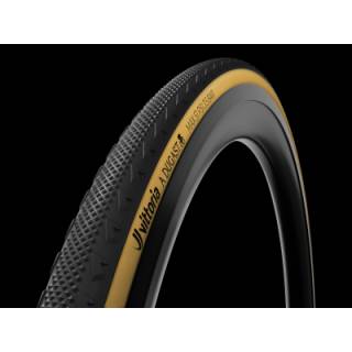 Reifen Vittoria A Dugast 33-622 Pipisquallo 700x33C - 28 schwarz/beige TLR 2C Neoprene faltbar