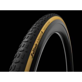 Reifen Vittoria A Dugast 33-622 Typhoon 700x33C - 28 schwarz/beige TLR 2C Neoprene faltbar