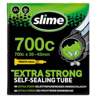 Schlauch Slime Smart Tube 28 - 700C x 35-43 selbstdichtend, SV - Sclaverand-Ventil 48mm